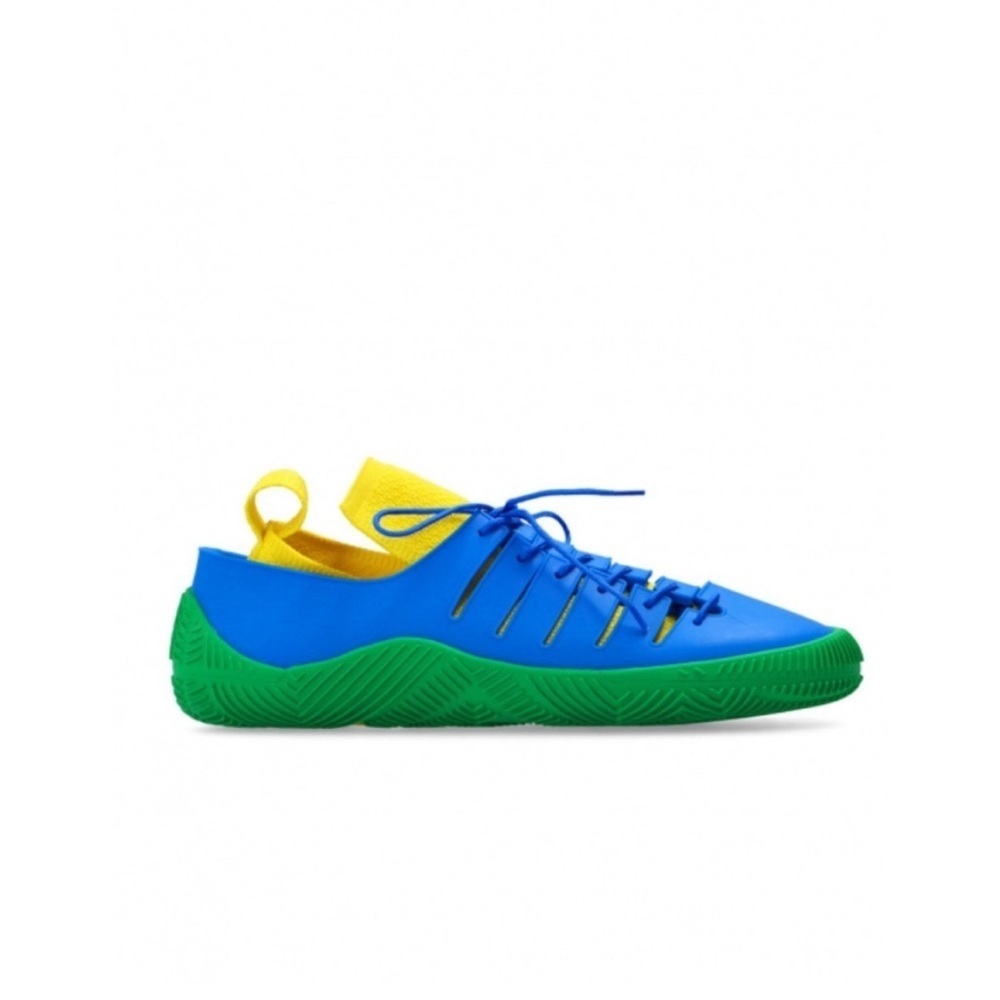 NEW 🆕 Bottega Veneta Climber 10mm Vibrant Blue and Green Rubber Sneakers size 35